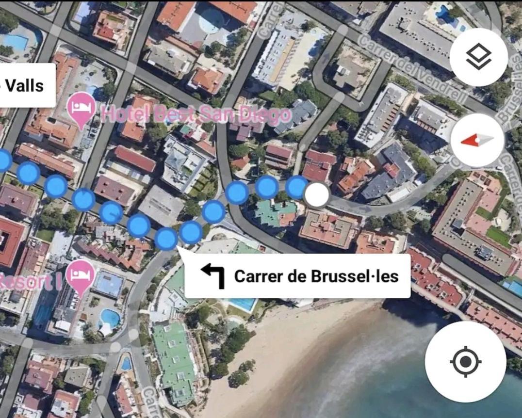 Apartamento Segunda Linea De La Playa Capellan Салоу Экстерьер фото